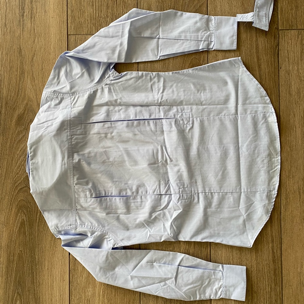 Ladies Show Shirt, Size L, light blue, NEW - Picture 7 of 7